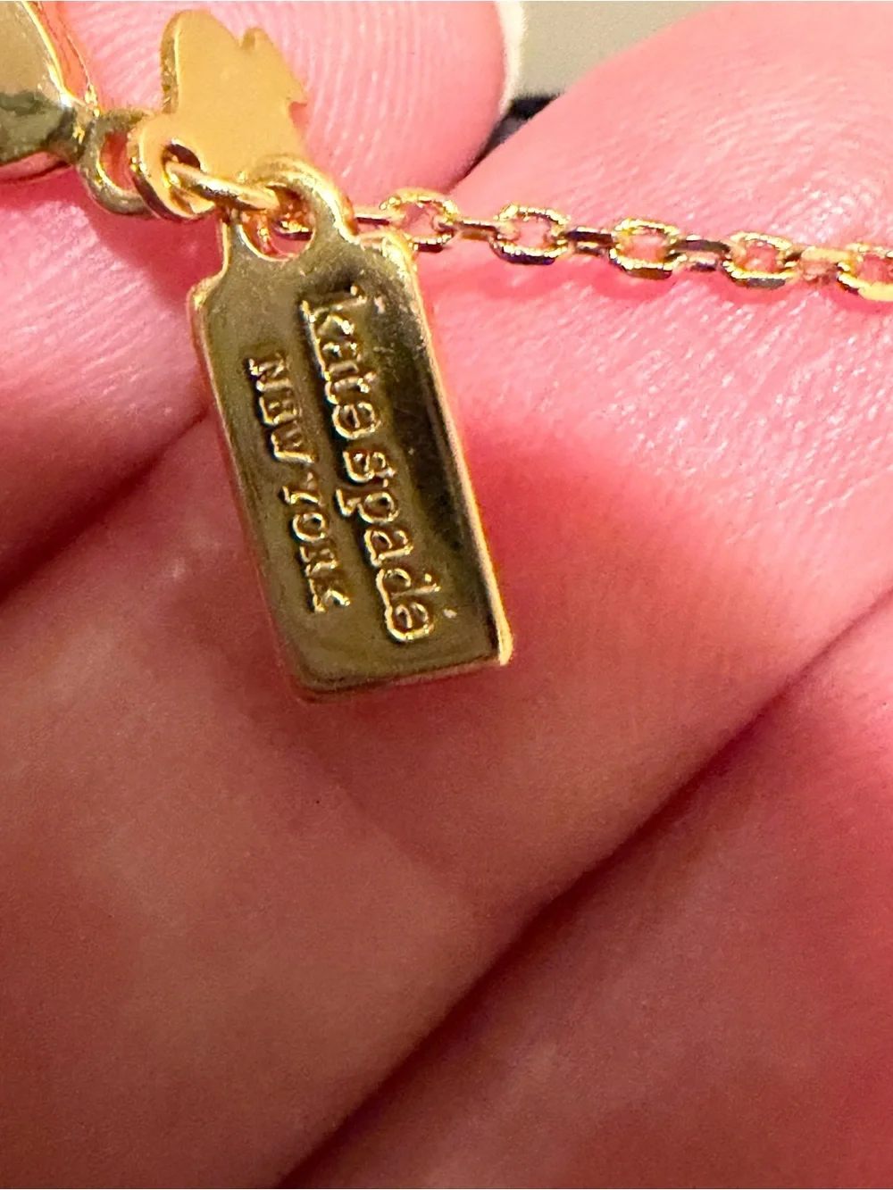 Kate Spade Haute Stuff Chili Pepper Crystal Pendant Necklace 🌶️